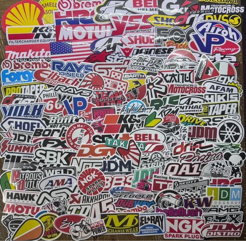124 Pegatinas Racing Coches y Motos
