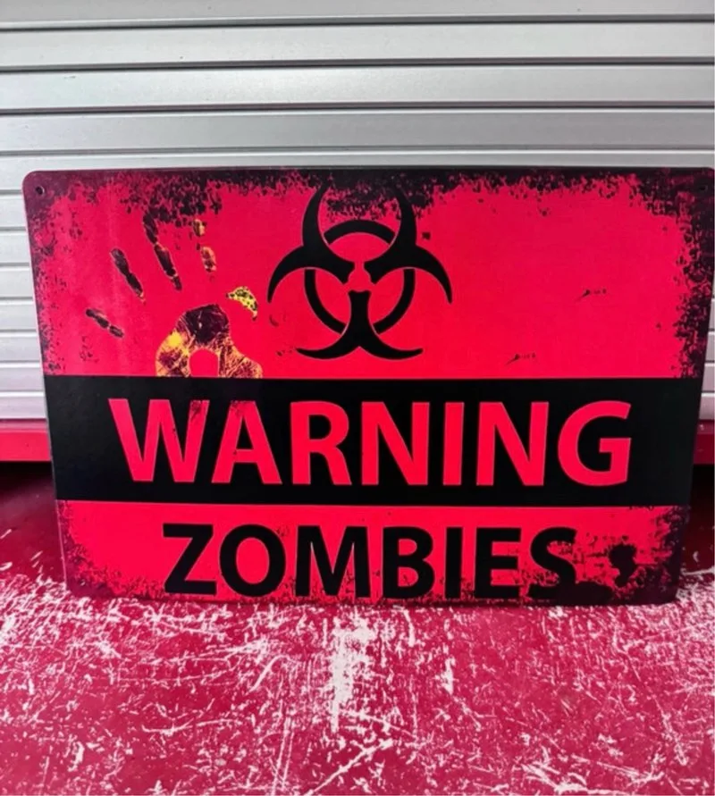 Cartel Metal Peligro Zombies Biohazard