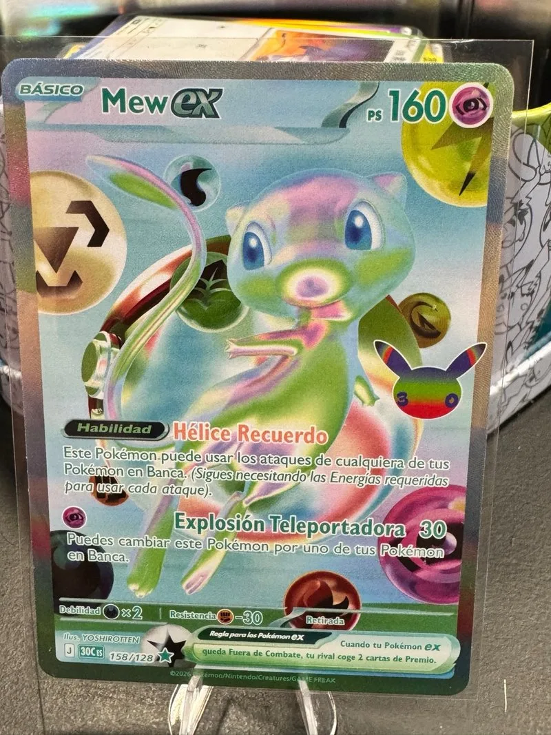Mew ex 158/128 Futuristic Pokémon España