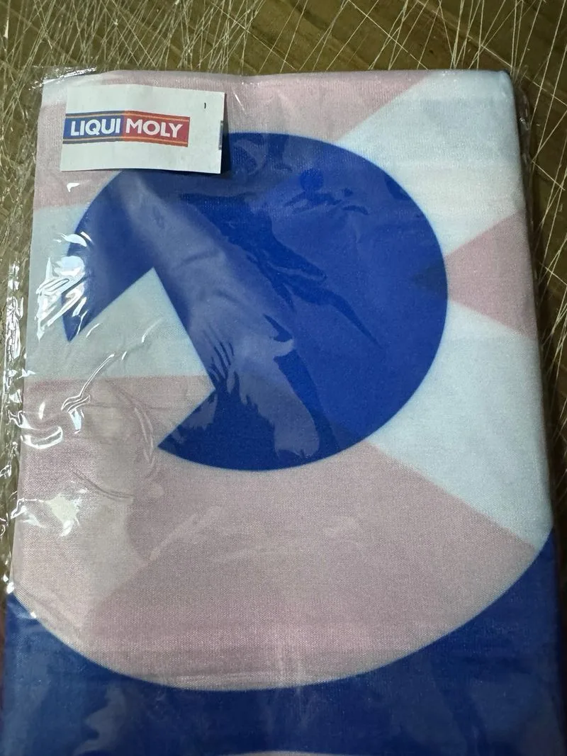 Bandera Banner Liqui Moly de 180x45 cn nylon