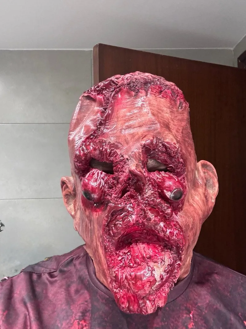 Máscara Zombie Latex Realista