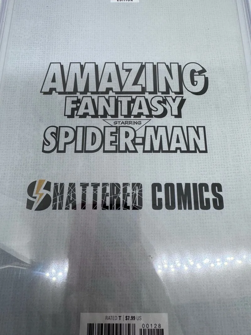 Amazing Fantasy #1000 Cgc 9.8 Spiderman
