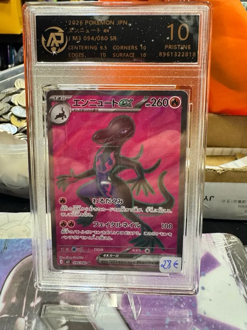 Salazzle EX 094/080 SR Carta Pokémon Japonesa