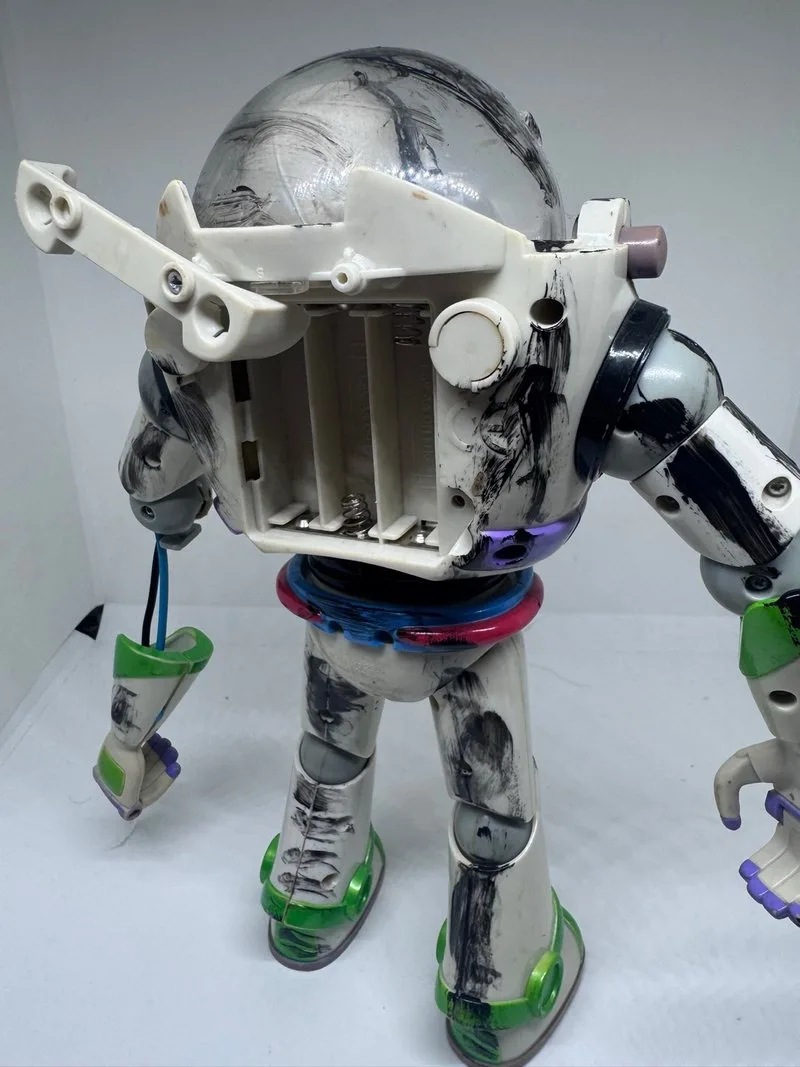 Dead / Burned Buzz Lightyear muerto Hecho a Mano