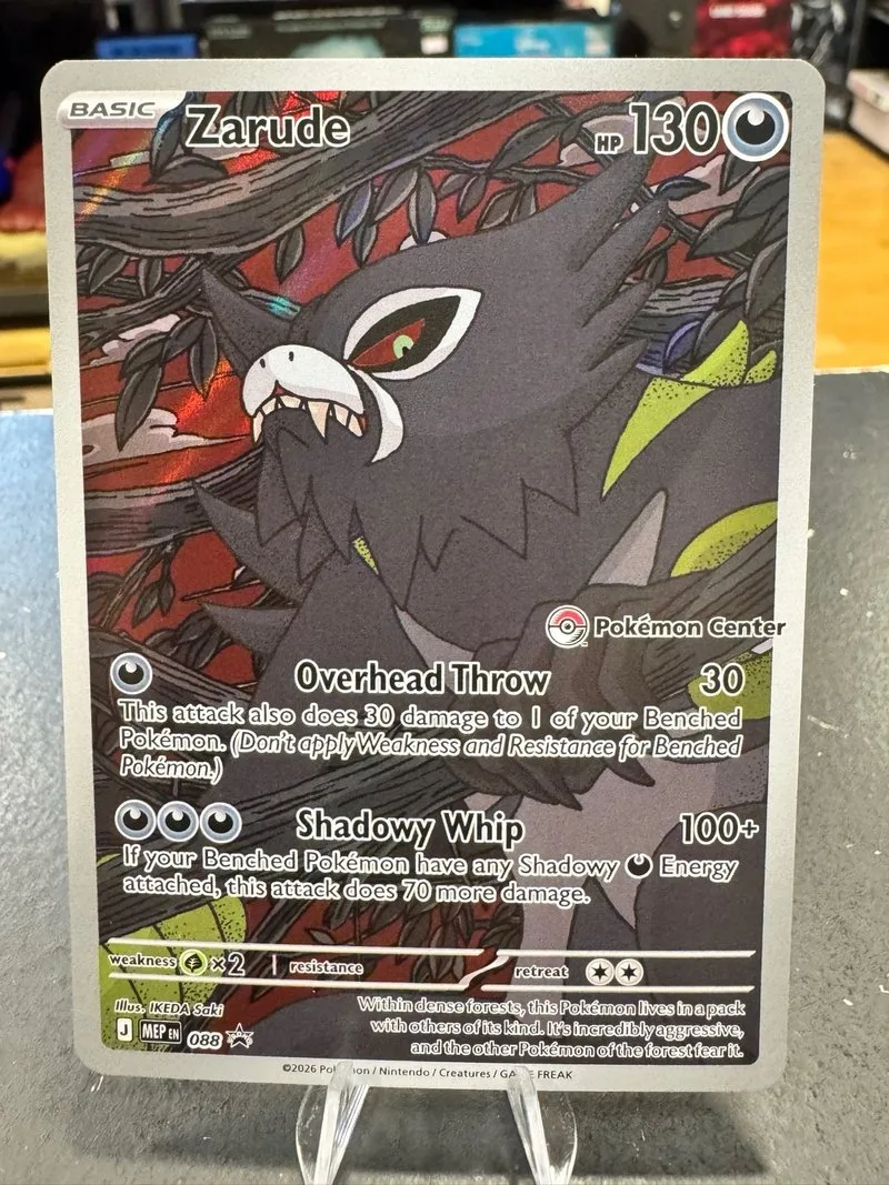 Pokémon center Zarude Promo 088 (Inglés)
