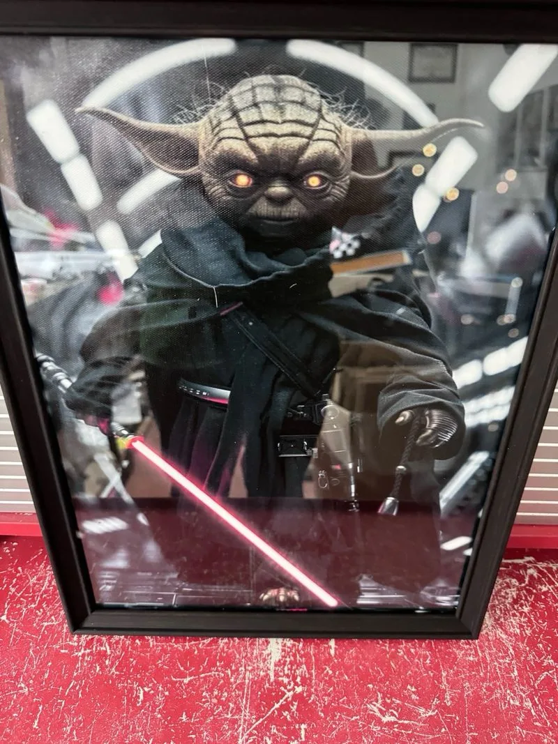 Star Wars Maestro Yoda Art Work lienzo