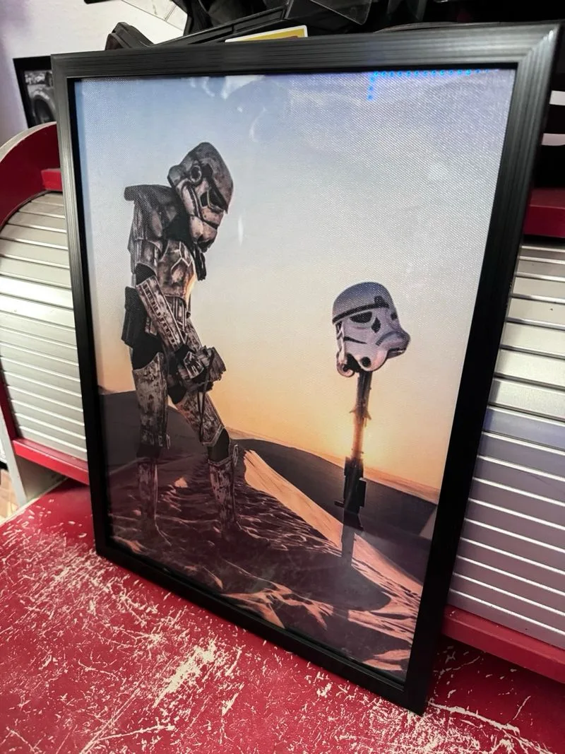 Star Wars Sand Stormtrooper poster 30x40