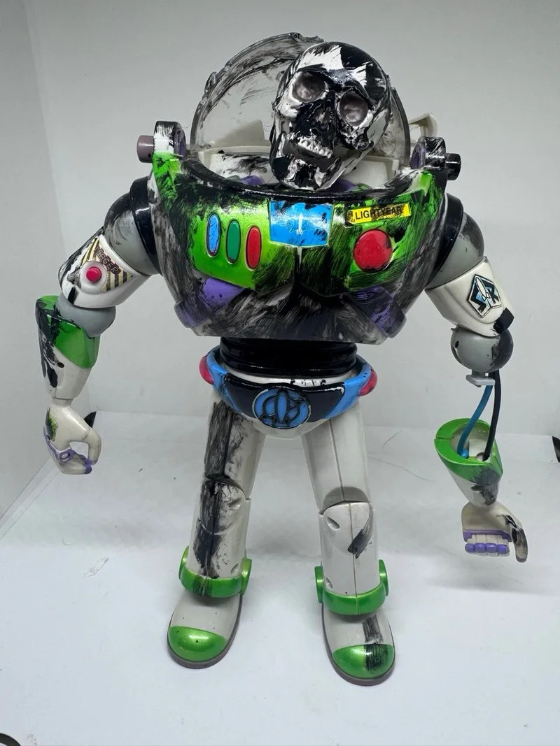 Dead / Burned Buzz Lightyear muerto Hecho a Mano