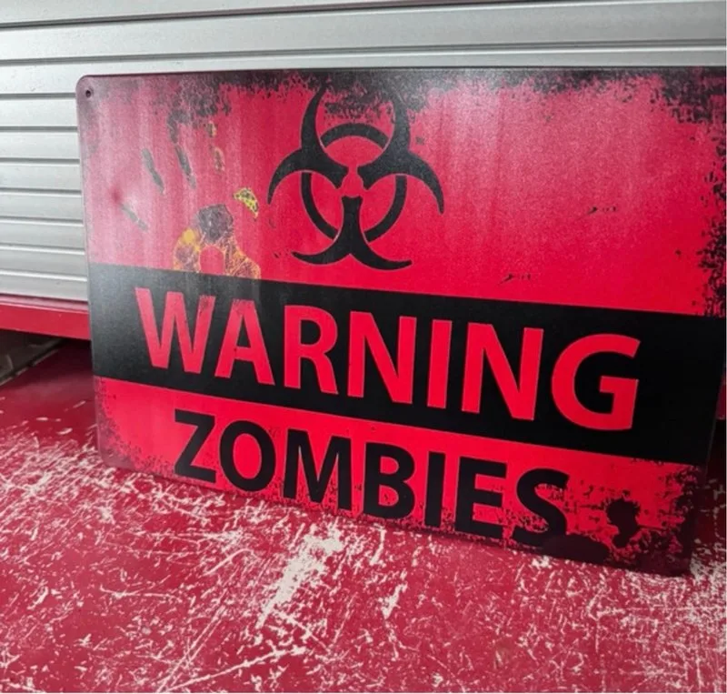 Cartel Metal Peligro Zombies Biohazard