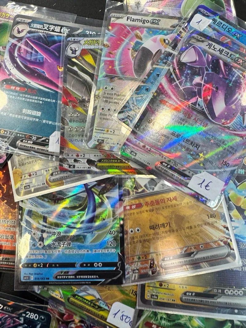 Lote 100 Cartas Pokémon EX Variadas
