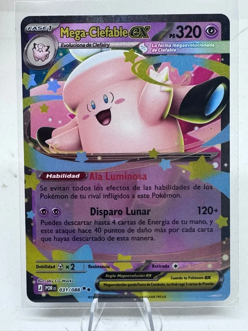 Mega-Clefable EX Carta Pokémon 031/088