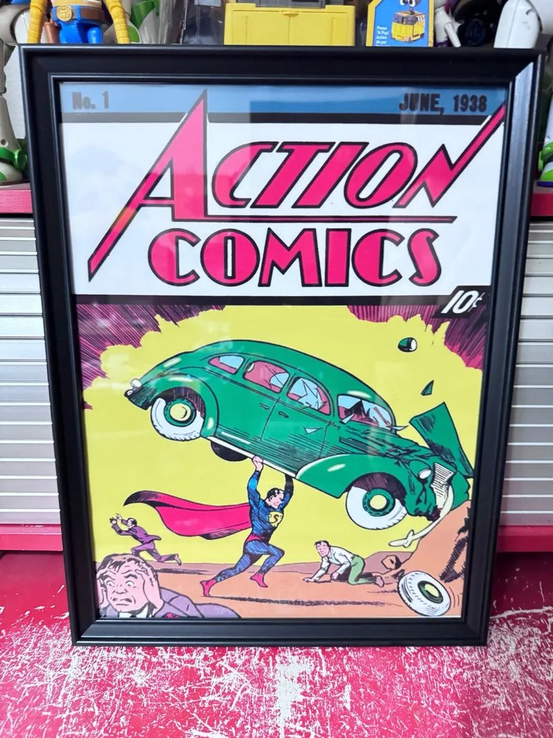 Póster Superman Action Comics #1
