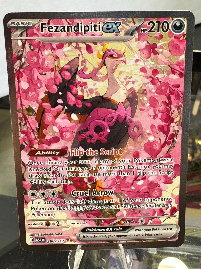 Fezandipiti ex 288/217 Pokemon 🇬🇧