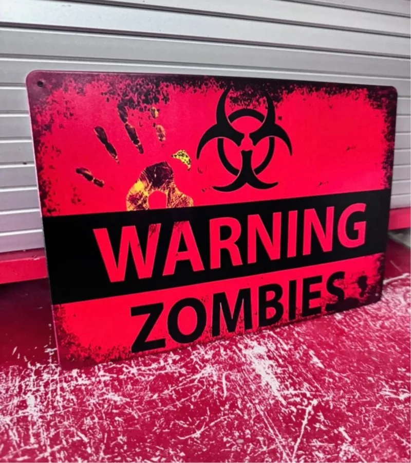 Cartel Metal Peligro Zombies Biohazard