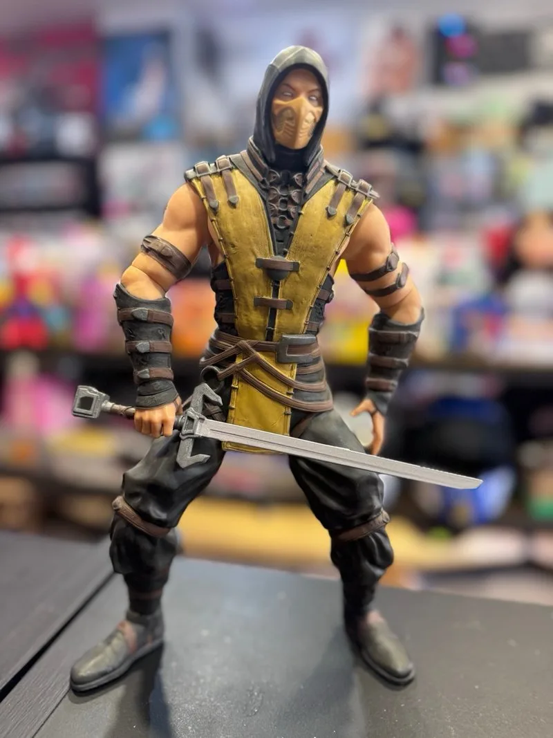 Lote Figuras Mortal Kombat Sub-Zero y Scorpion