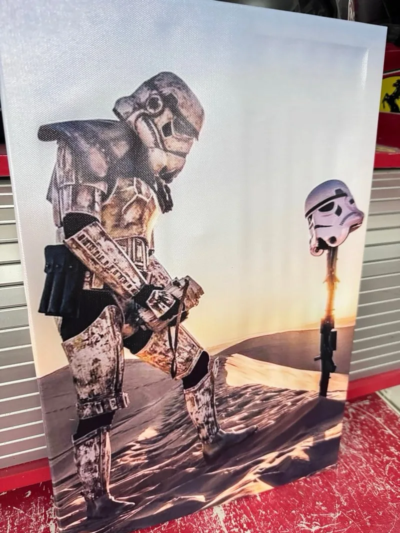 Star Wars Lienzo Canvas Sand Stormtrooper