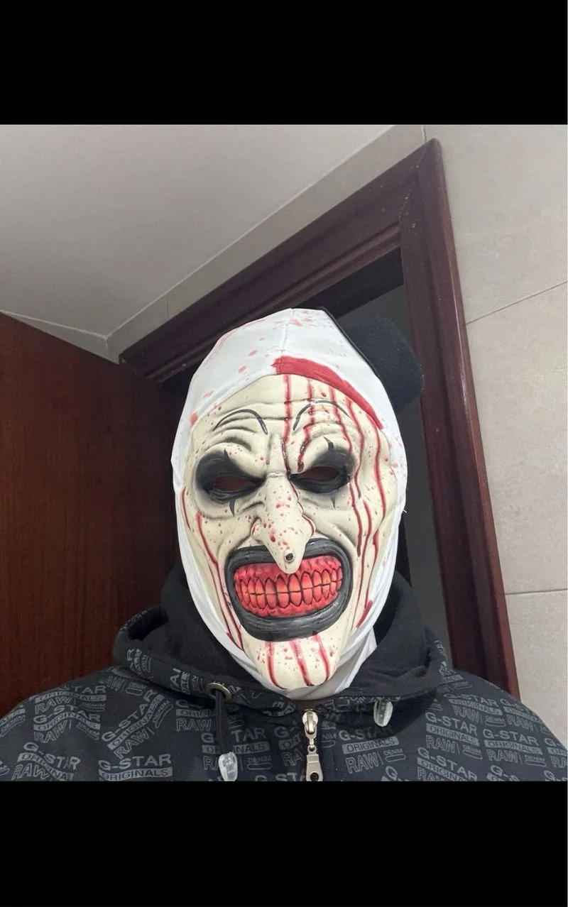 Máscara Art the Clown Terrifier Payaso Terror