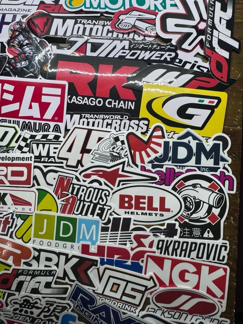 122 Pegatinas Racing Coches y Motos