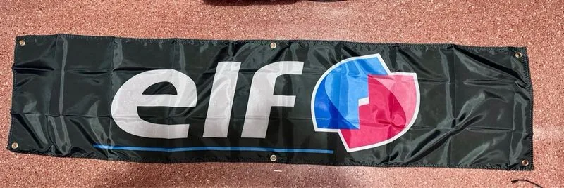 Bandera Banner ELF de 180x45 cm