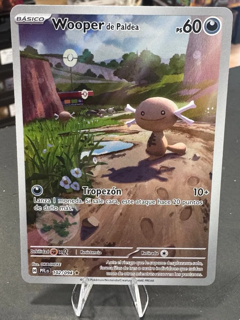 Llamas Fantasmales #102/094 Paladín Wooper Pokemon