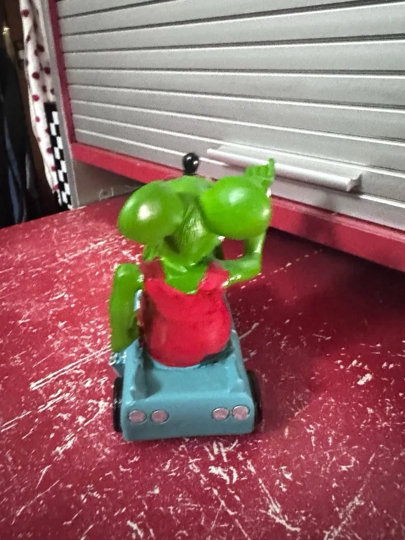 Figura de resina Rat Fink Ed roth Hot rod