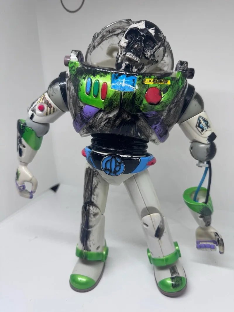 Dead / Burned Buzz Lightyear muerto Hecho a Mano