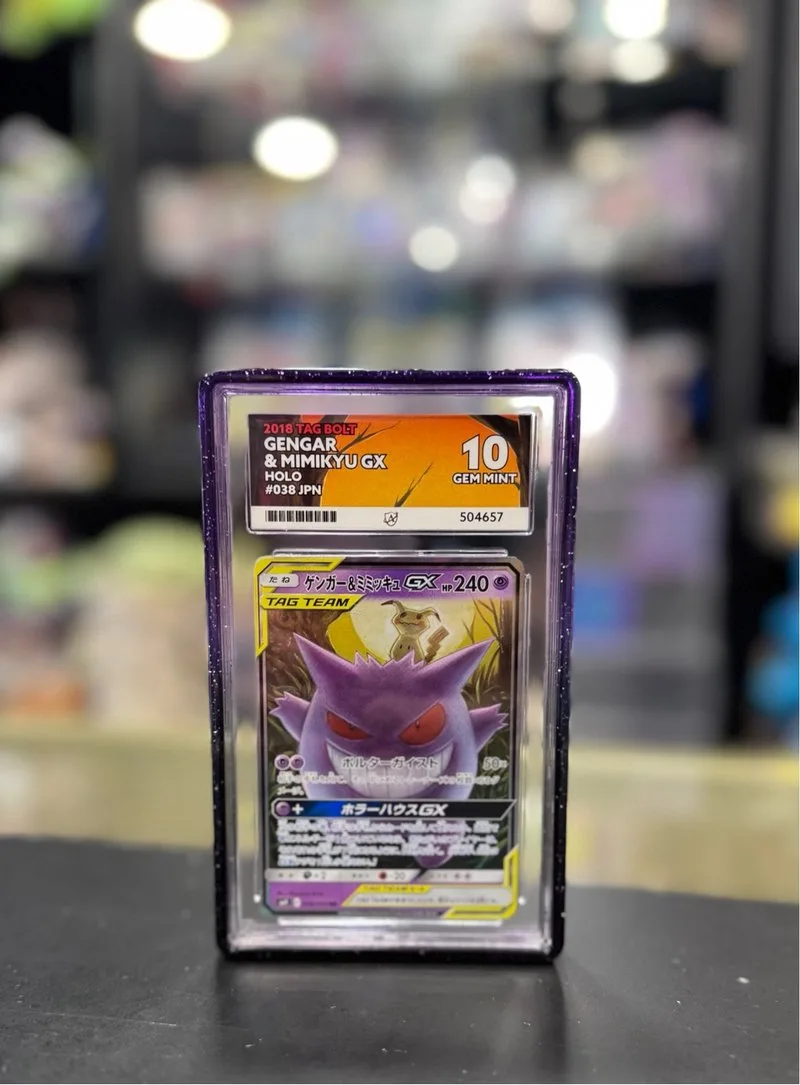 Gengar y Mimikyu GX 038/095 TAG TEAM Ace 10