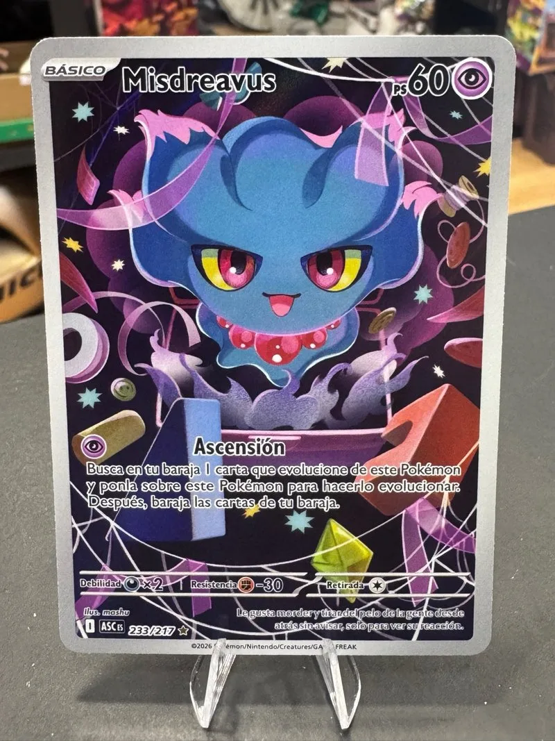 Misdreavus 233/217 Pokémon Héroes Ascendentes