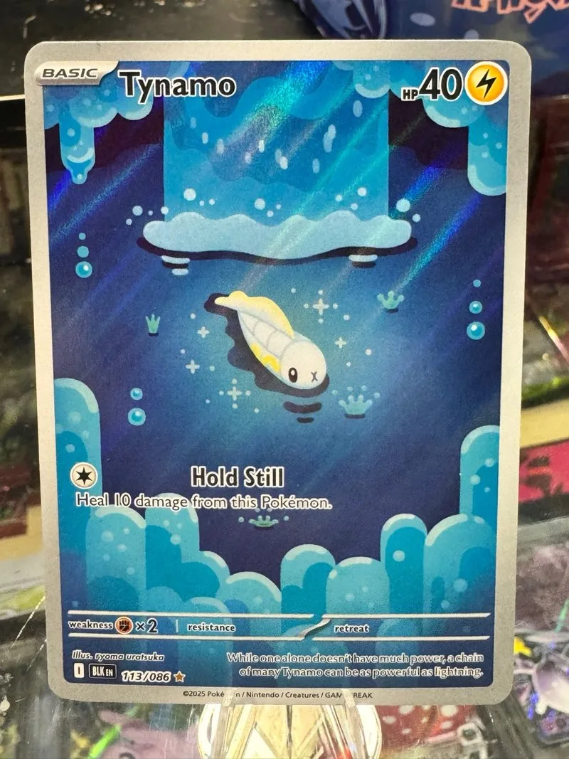 Carta Pokémon Tynamo 113/086 🇪🇸