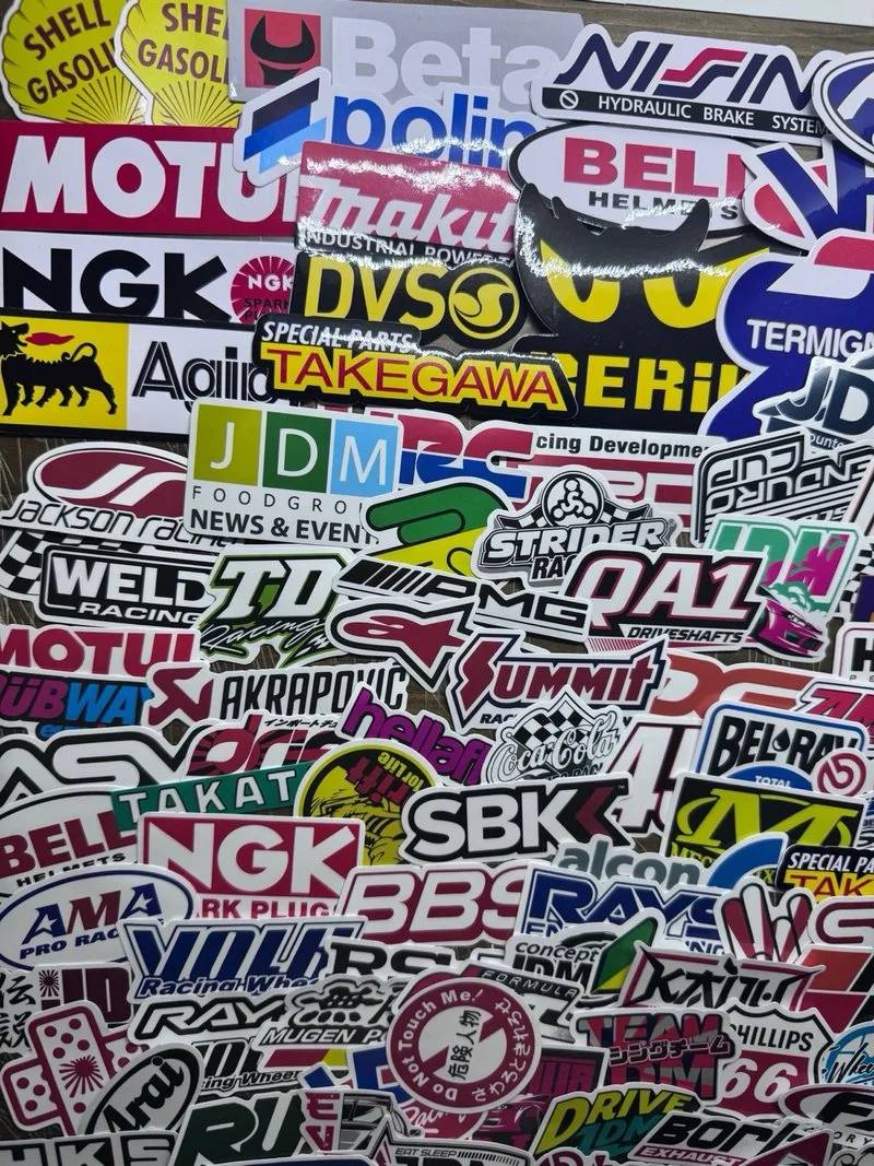120 Pegatinas estilo Racing para Coches y Motos