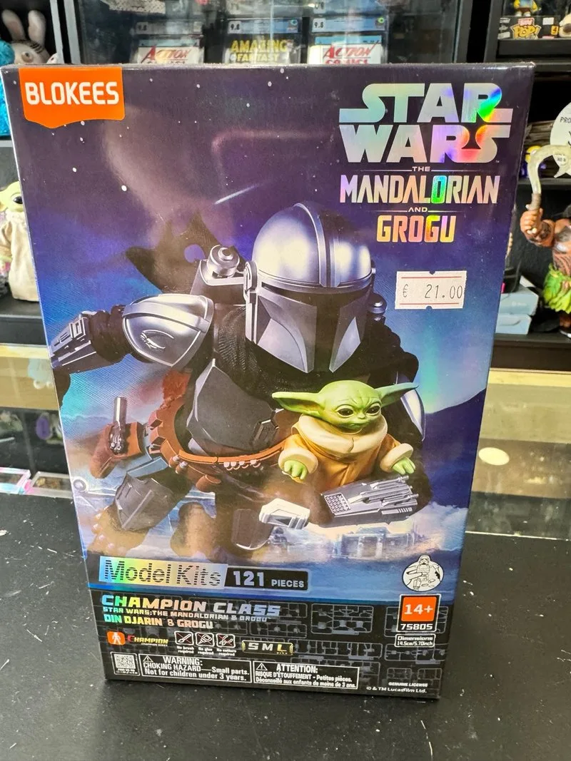 Blokees Star Wars Mandalorian & Grogu Model Kit