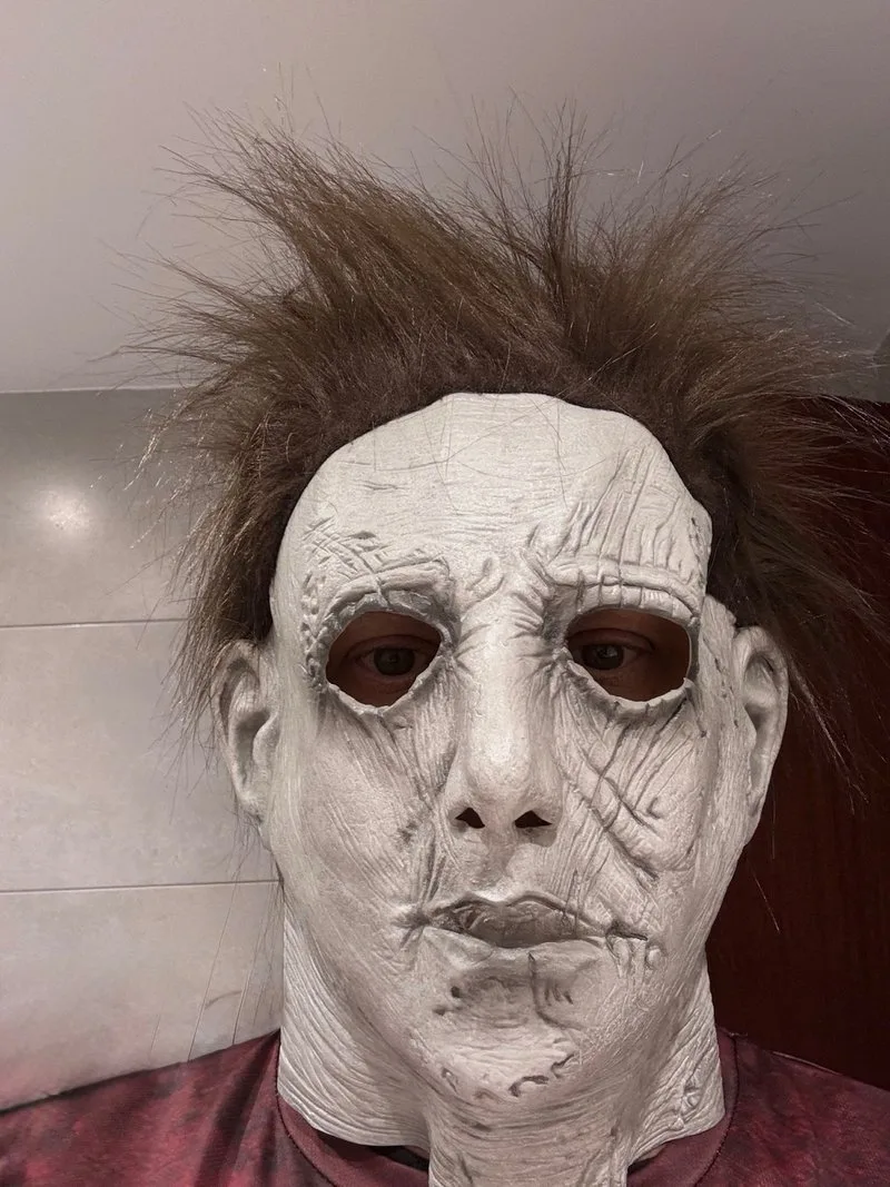 Máscara Michael Myers Látex con Pelo