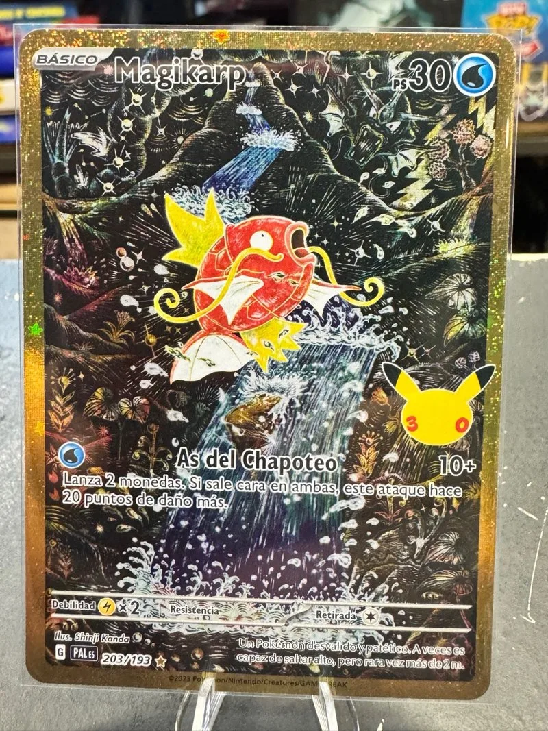 Magikarp 30 aniversario 203/193 Pokemon 🇪🇸