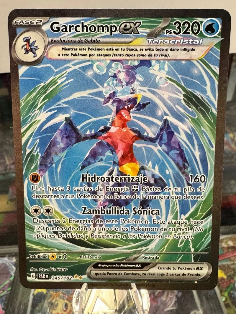 Carta Pokémon Garchomp ex 245/182 🇪🇸