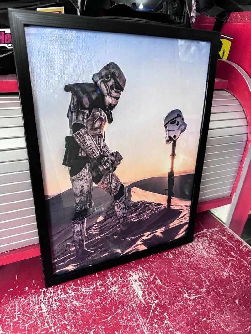 Star Wars Sand Stormtrooper poster 30x40