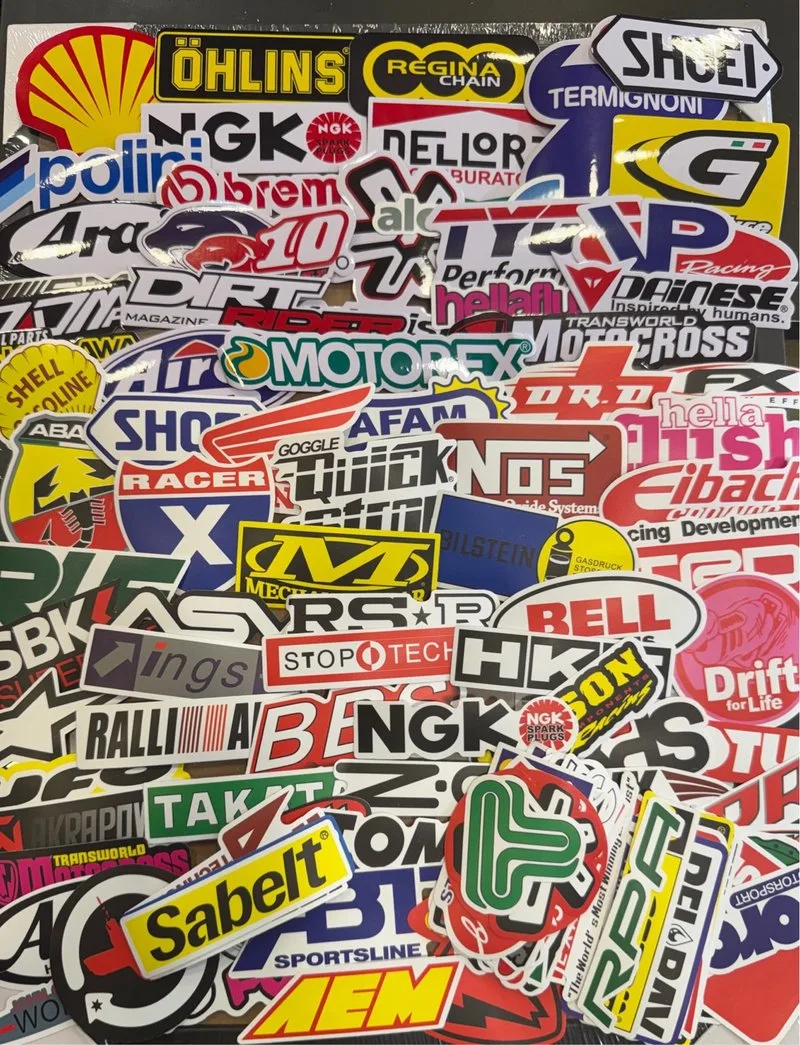 125 Pegatinas Racing Coches y Motos