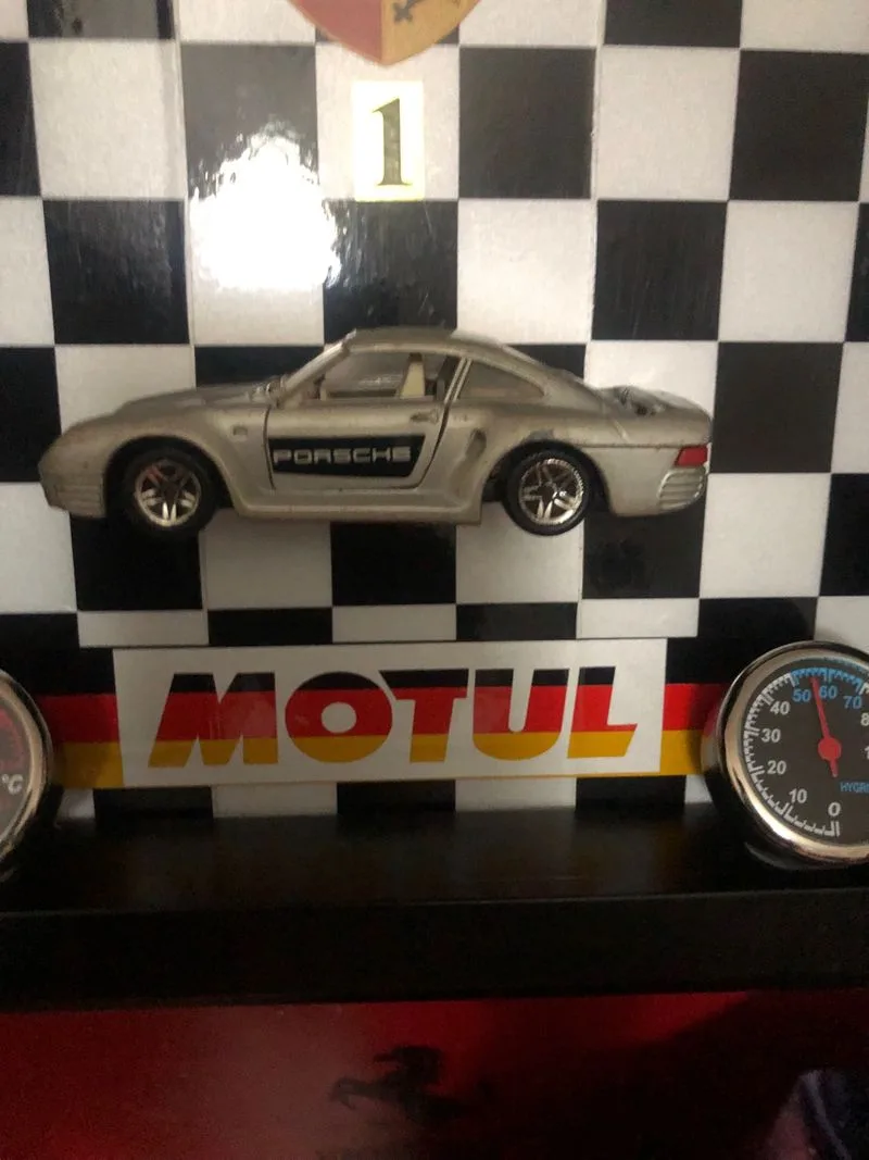 Cuadro creatividad Porsche 956 termometro
