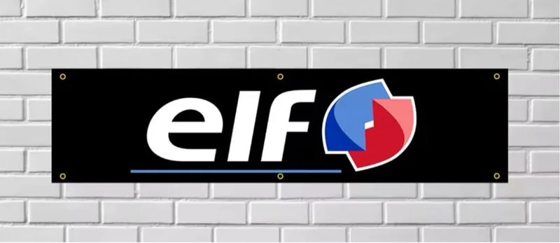 Bandera Banner ELF de 180x45 cm