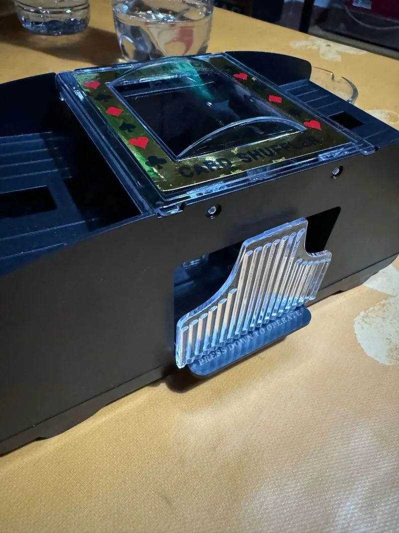 Mezclador de cartas automatico poker uno etc