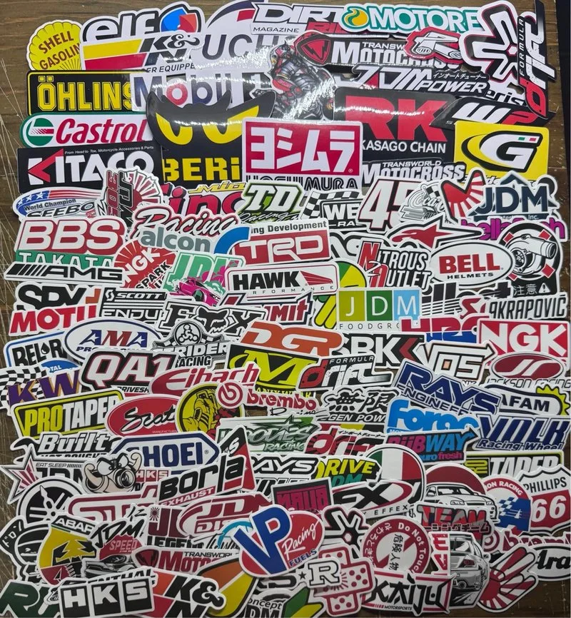 122 Pegatinas Racing Coches y Motos