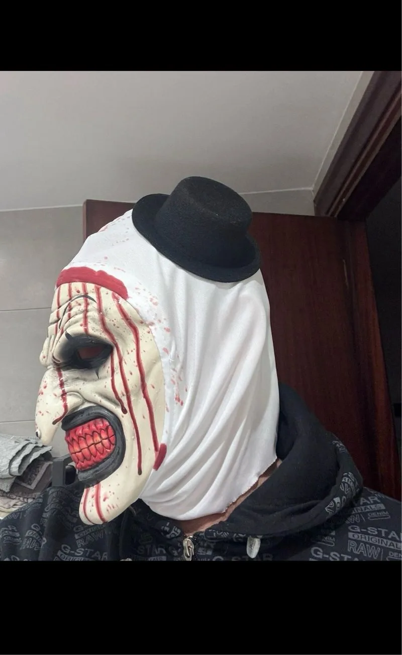Máscara Art the Clown Terrifier Payaso Terror