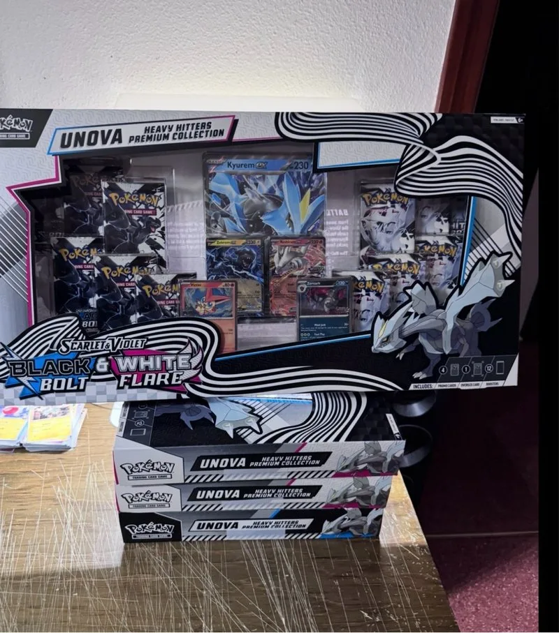 Colección Pokémon Unova Heavy Hitters 🇺🇸