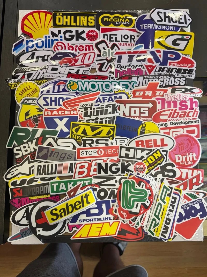 125 Pegatinas Racing Coches y Motos