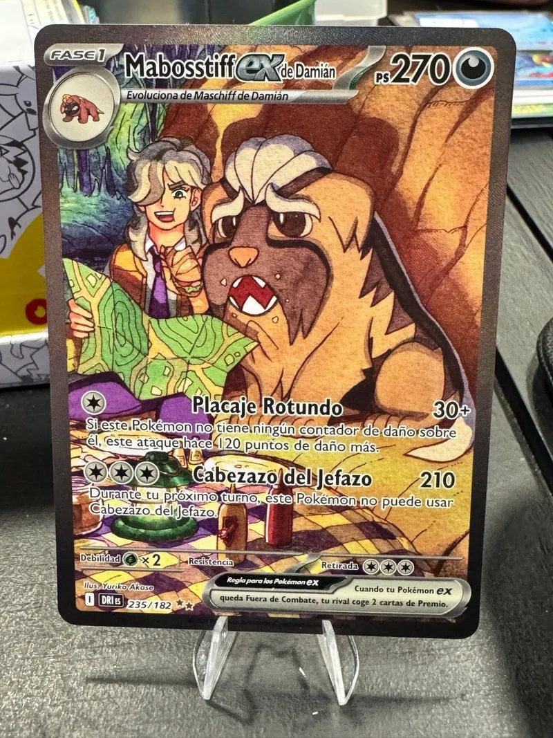 Mabosstiff EX 235/182 de Damian Pokémon España