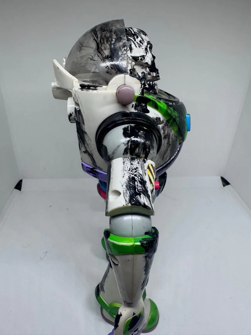 Dead / Burned Buzz Lightyear muerto Hecho a Mano
