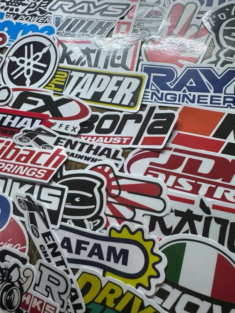 122 Pegatinas Racing Coches y Motos