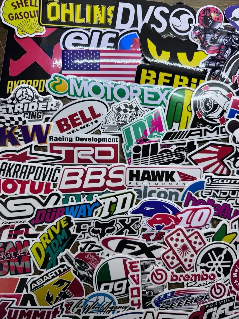 122 Pegatinas Racing Coches y Motos
