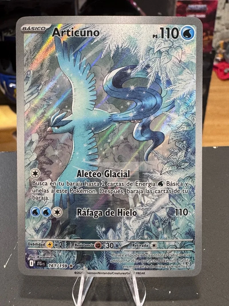 Articuno 161/159 SV09 Pokemon Esp