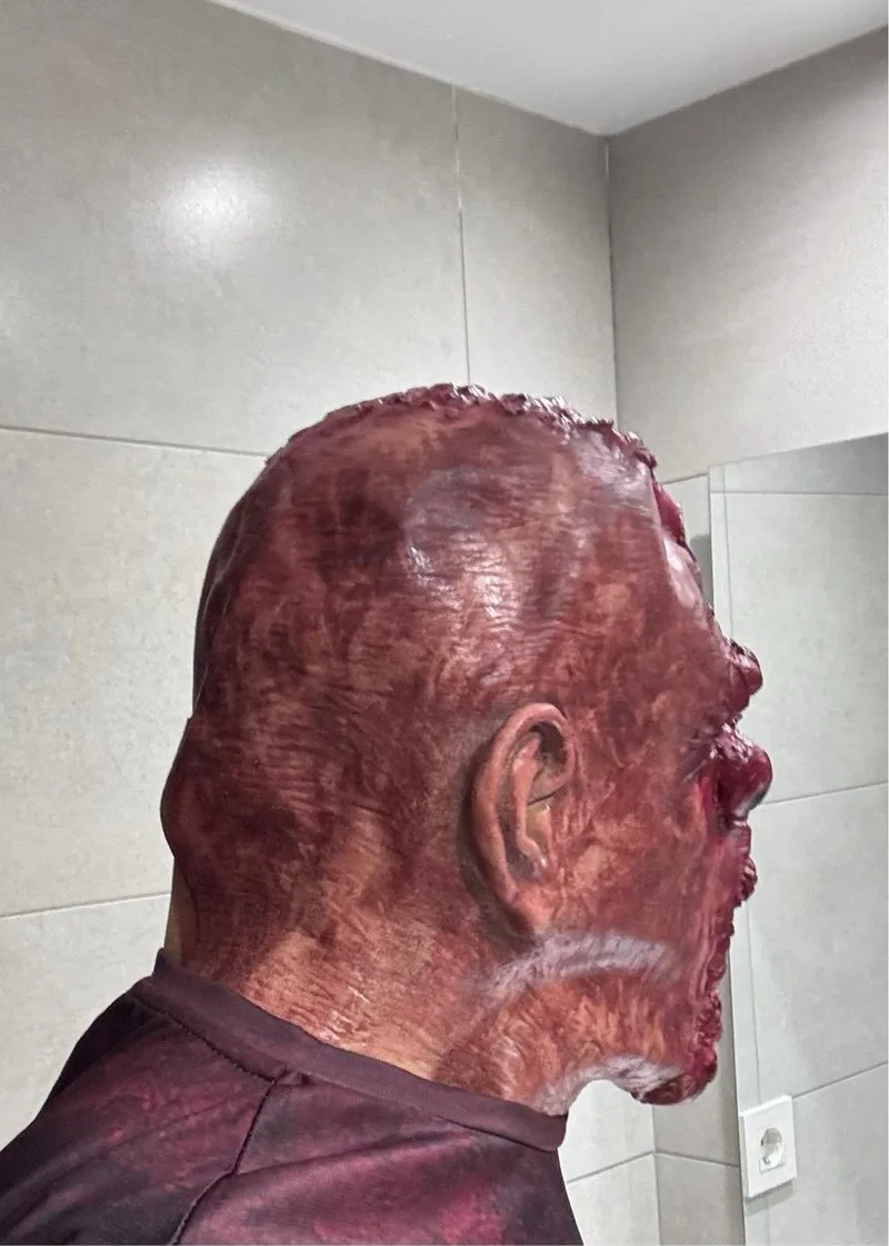 Máscara Zombie Latex Realista