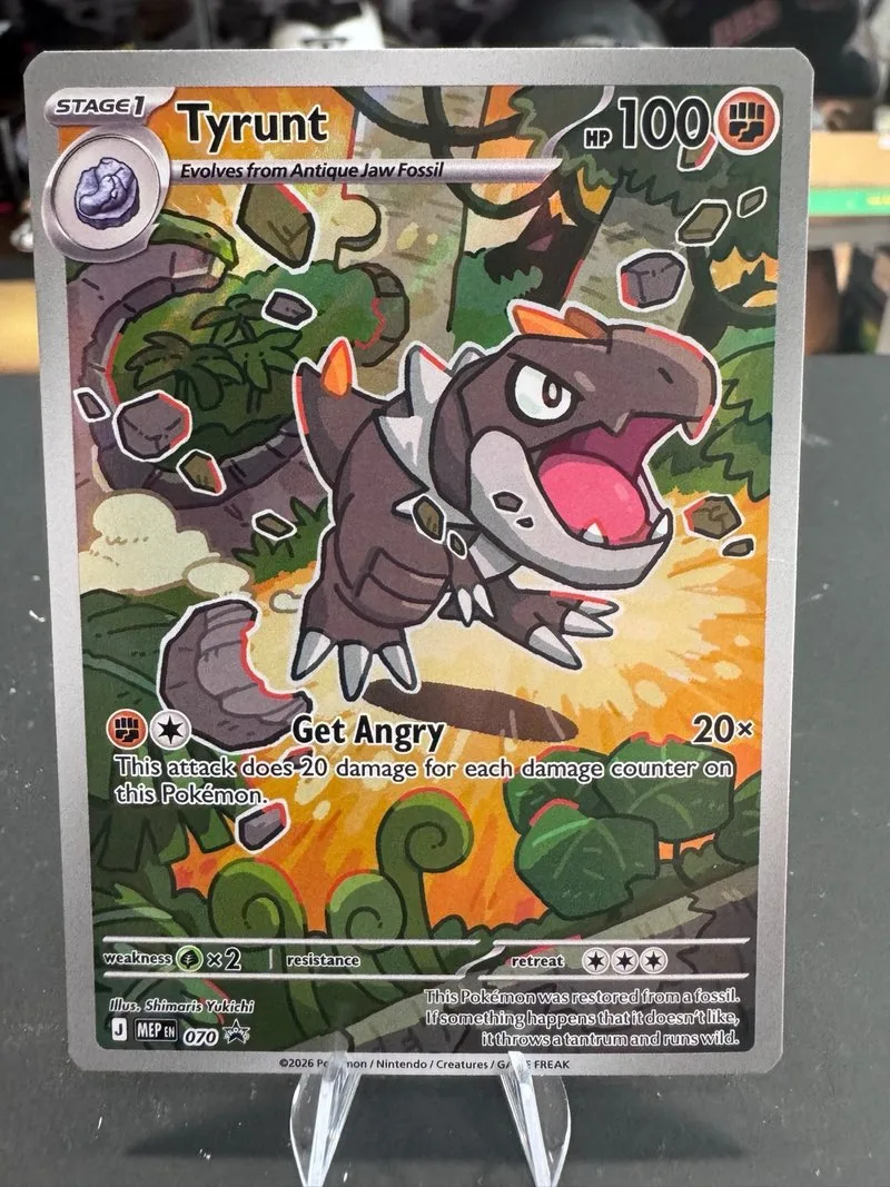 Tyrunt #70 Full Art Holo 2026 Promo Perfect order